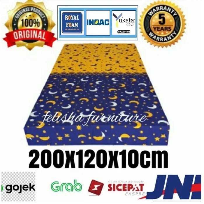 Kasur Busa Inoac 200X120X10Cm & 200X140X10