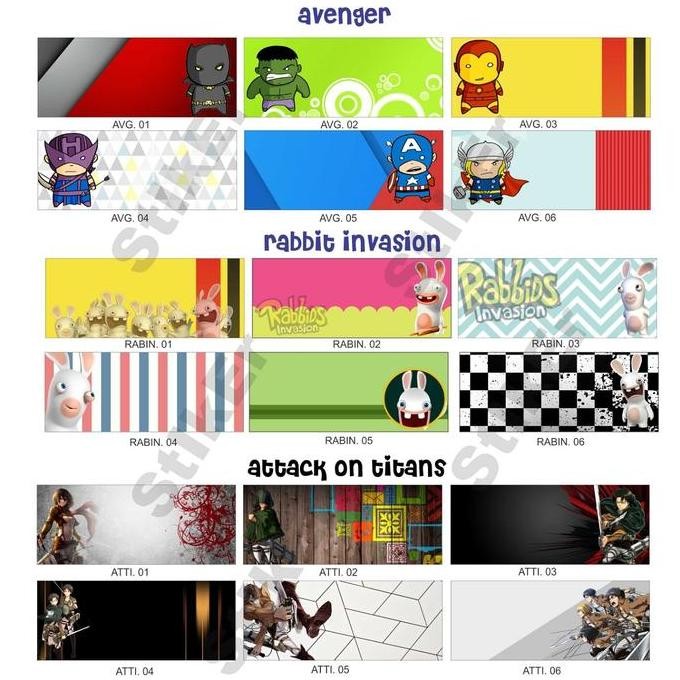 

<<<<<] Stiker nama anak waterproof anti air label nama laki laki