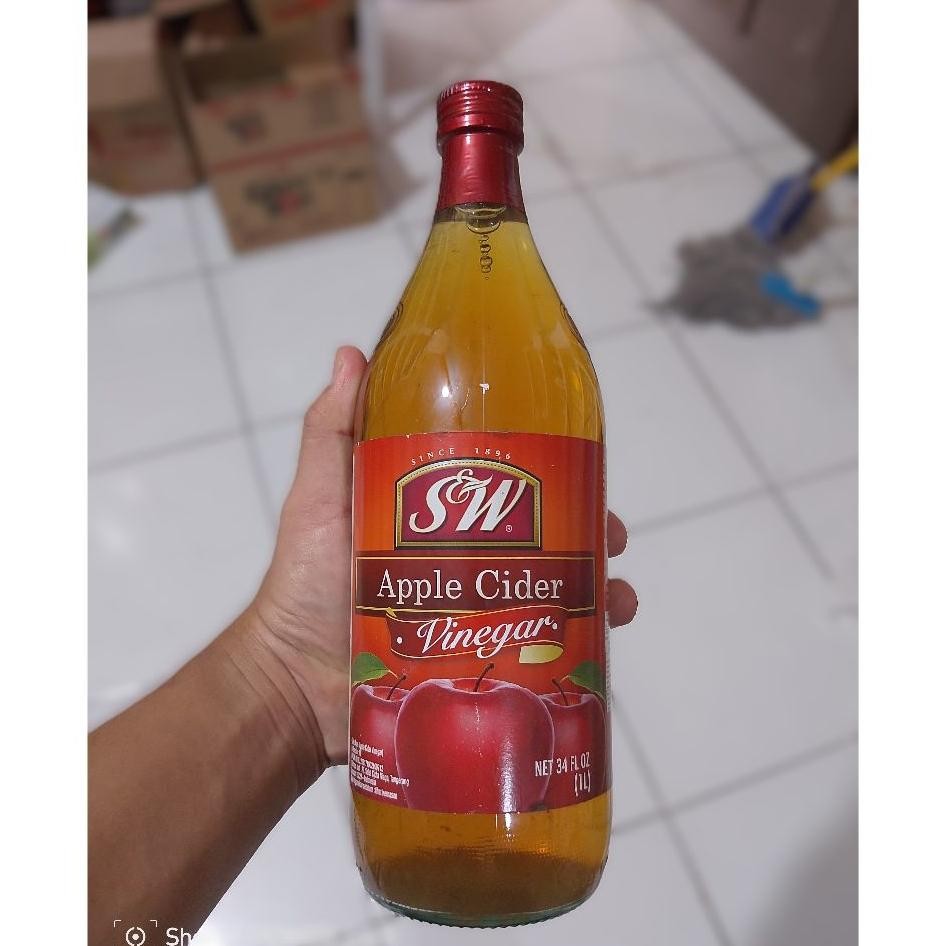 

Sw Spple Cider Vinegar Cuka Apel 1 Liter Exp Januari 2029