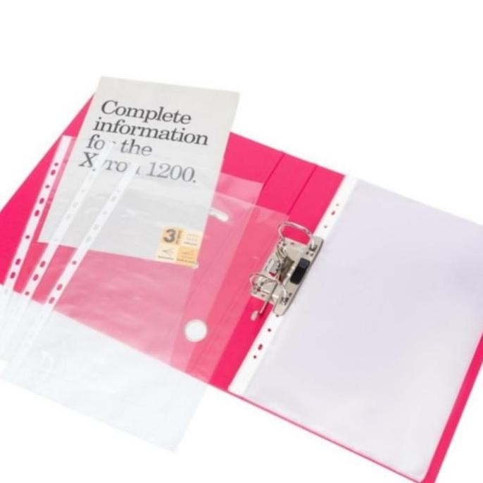 

Bantex Plastik PP Pocket Folio Antiglare 0,09mm #2045 (100lembar)