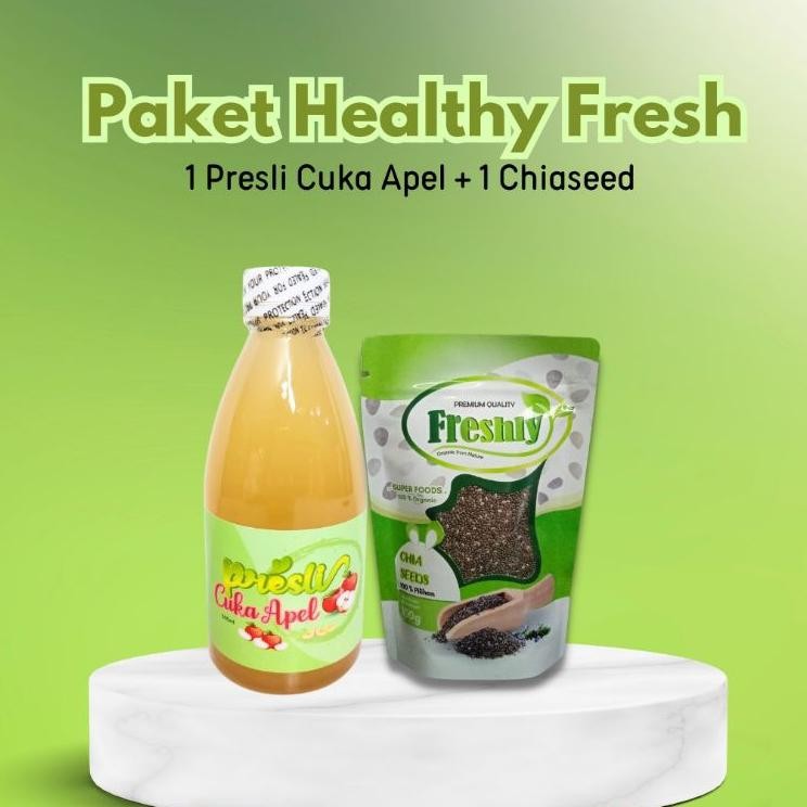 

Paket Healthy Fresh By Presli 1 Cuka Apel 1 Chia Seed