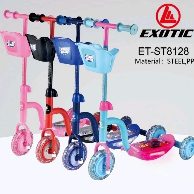 Scooter Otopet Otopet Skuter Anak Exotic ST 8128 8126 Nugi