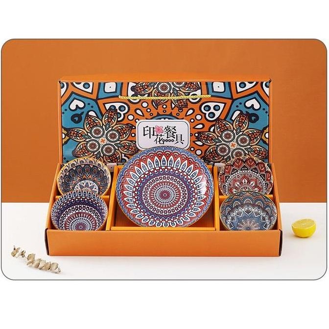 ] Gift Set Mangkok Piring Keramik Hampers Piring KEramik Set