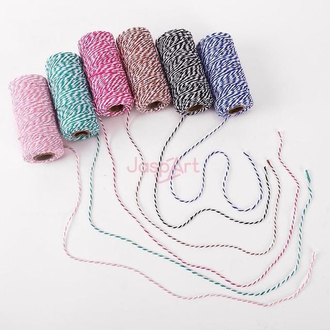 

paling diminati] Tali Rajut Rami 100m Murah Tali Pita Kado Kraft Pita Kado Tali hamper