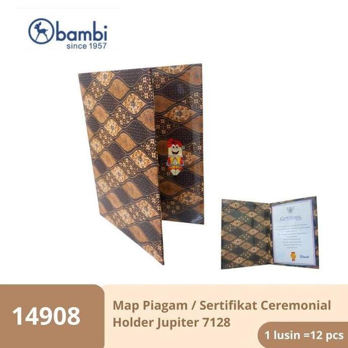 

{{{{}}] Map Piagam / sertifikat Bambi Ceremonial Holder Jupiter 7128