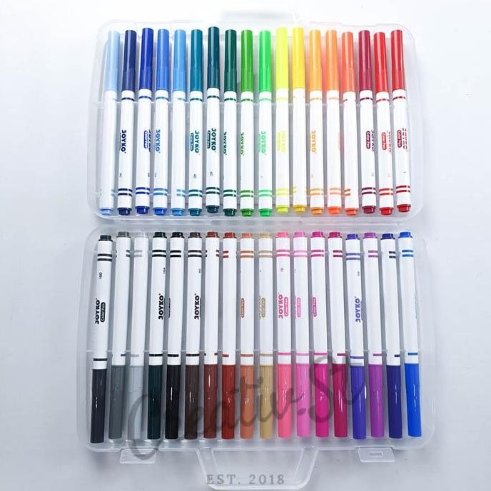 

JOYKO Color pen Pulpen 36 Warna CLP-17 Plastik Spidol Warna