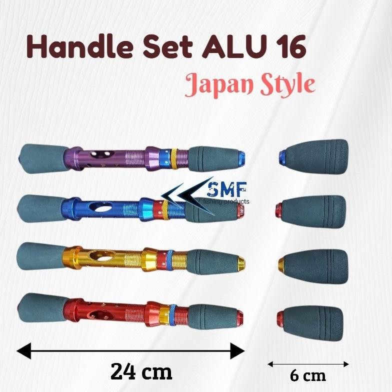 Gagang Joran Alumunium Japan Style / Handle set busa japan stlye Nugi