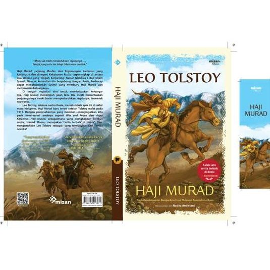

[MIZAN] BUKU NOVEL : HAJI MURAD - LEO TOLSTOY | NOVEL KLASIK