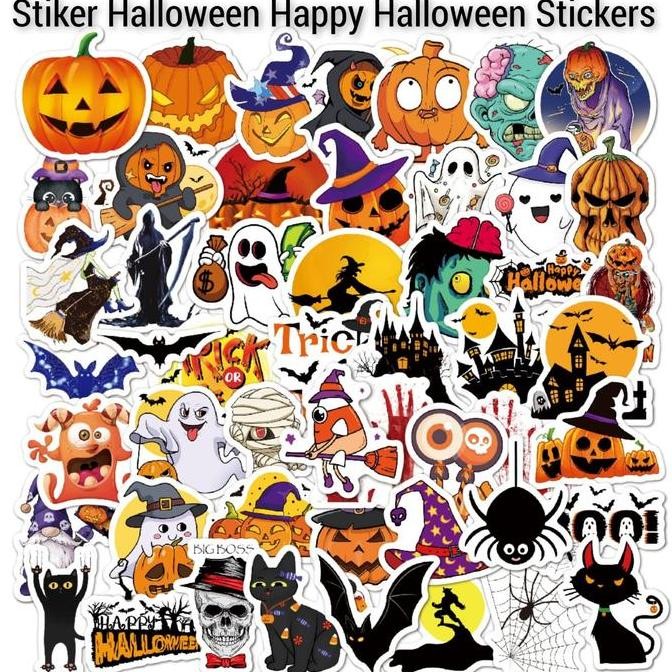 

:::::::] Stiker Halloween Happy Halloween Stickers