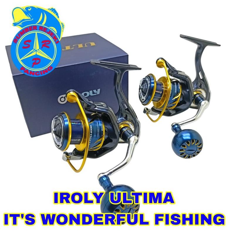 Reel iroly ultima 2000 3000 4000 6000 Nugi