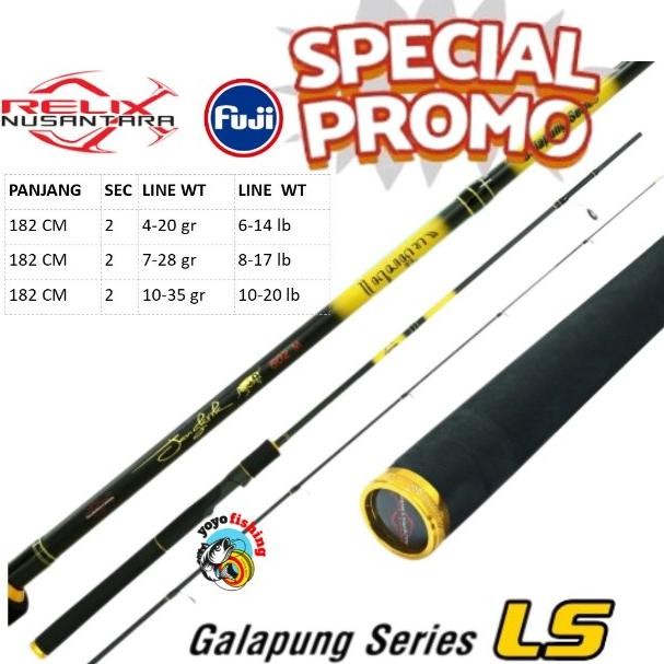 Joran Jangkrik galapung serie LS 602 14 lb /  17 lb / 20 lb Nugi