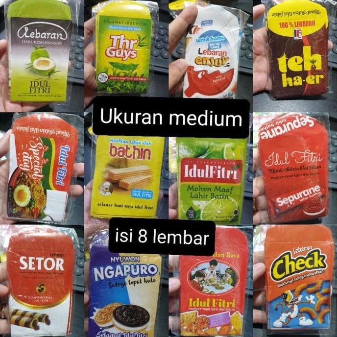 

] AMPLOP LEBARAN IDUL FITRI SNACK UNIK KEKINIAN SIAP PAKAI UKURAN MEDIUM