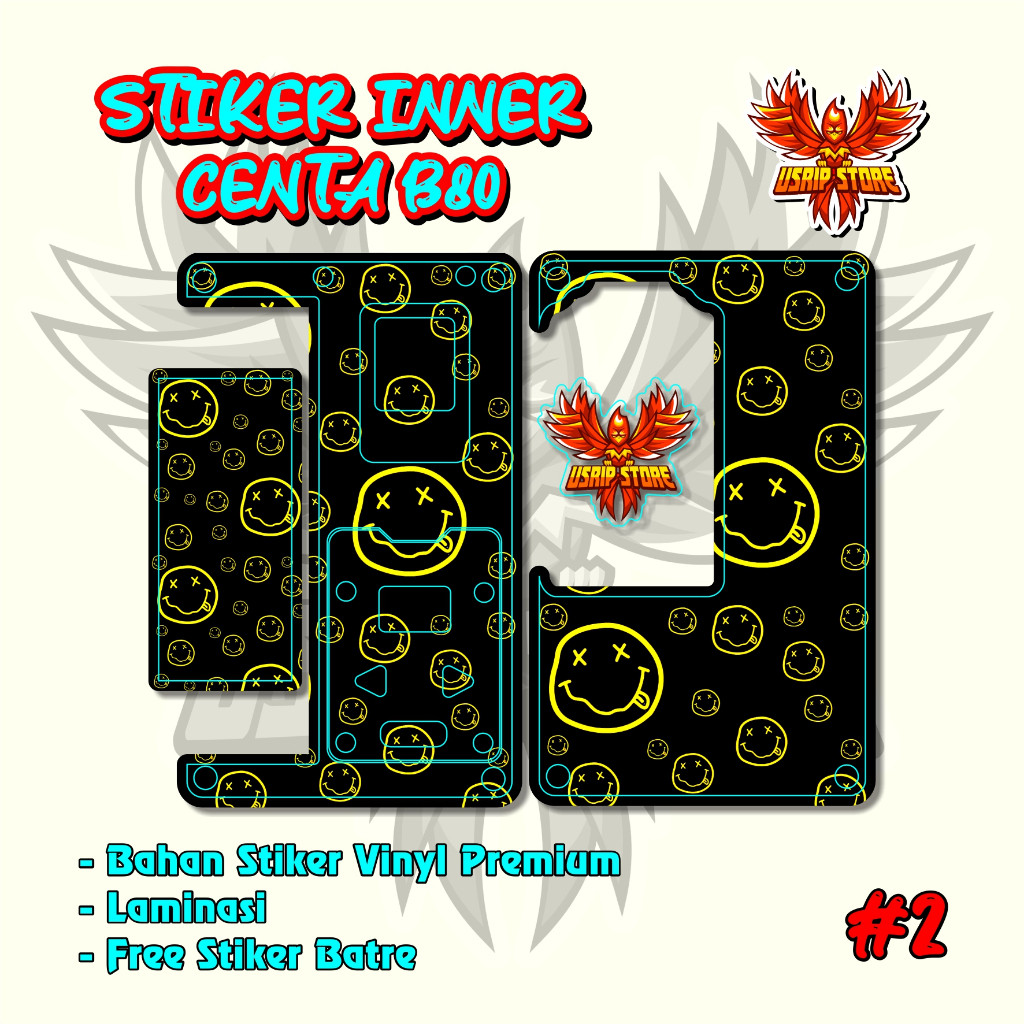 

Premium Cut - 1 B80 02 Garskin Stiker / Case Custom Terlaris 2PCS/ Fullbody