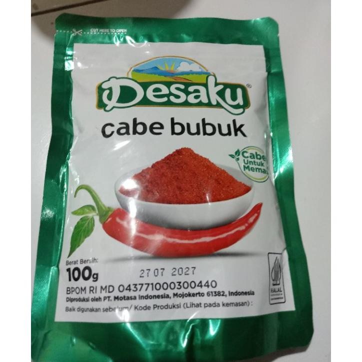 

Desaku Cabe Bubuk 100G