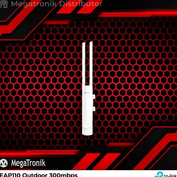 TERBARU - Access Point TP-Link EAP110 Outdoor 300mbps