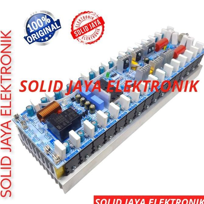 Promo KIT POWER AMPLIFIER FOR JBL6295 2400W 3200W MONO PLUS TR FINAL TOSHIBA 2SA1943 2SC5200 MJL MJL