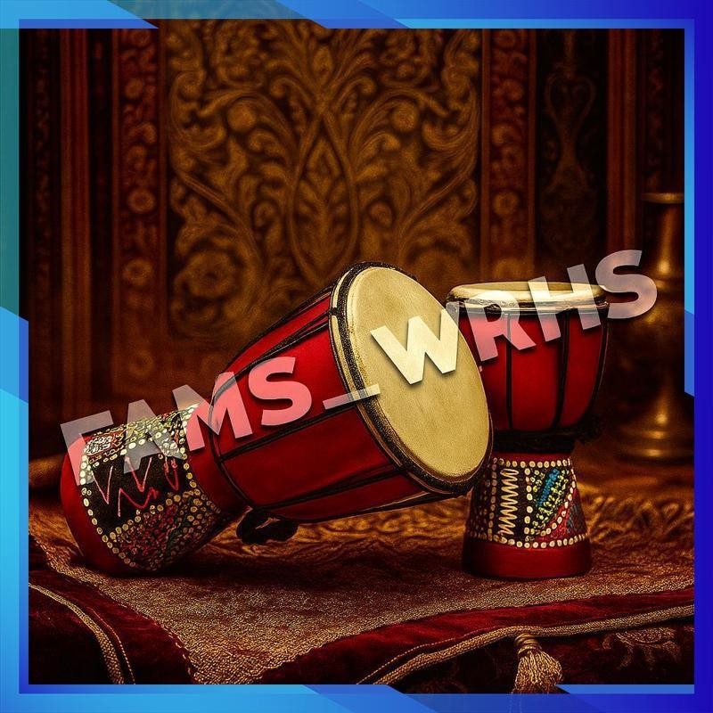 Terbaik - Jimbe Gendang Besar Mainan Alat Musik Tradisional Py10