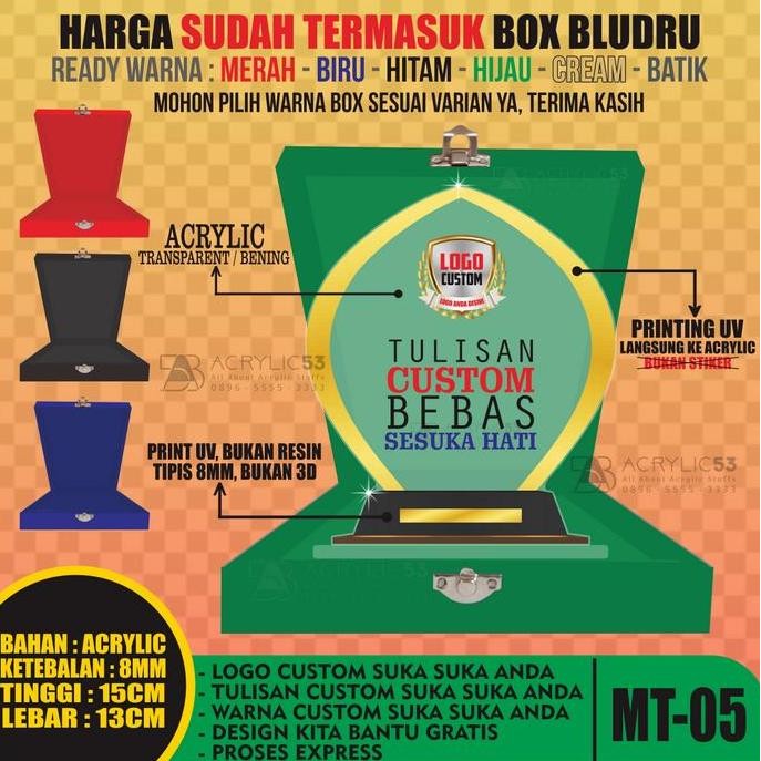 Baru PLAKAT, PLAKAT AKRILIK, PLAKAT ACRYLIC, PLAKAT AKRILIK CUSTOM MT-05