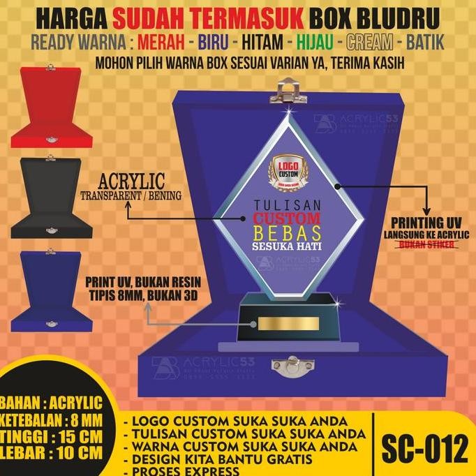 Baru PLAKAT, PLAKAT AKRILIK, PLAKAT ACRYLIC, VANDEL UK. 15x10 + BOX SC-013