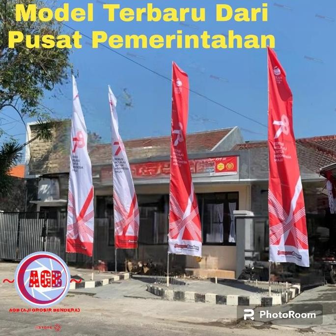 ready  Bendera Umbul Umbul HUT Ke-78 Kemerdekaan RI