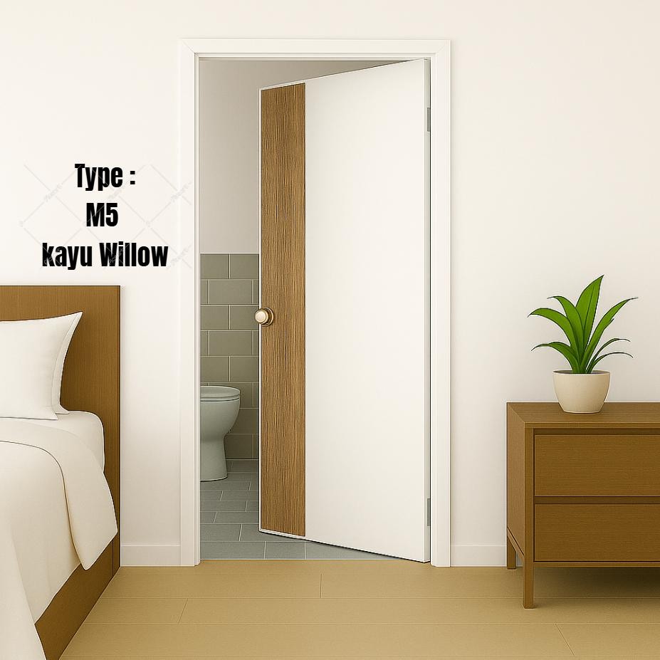 Pintu PVC Kamar Mandi Premium Minimalis