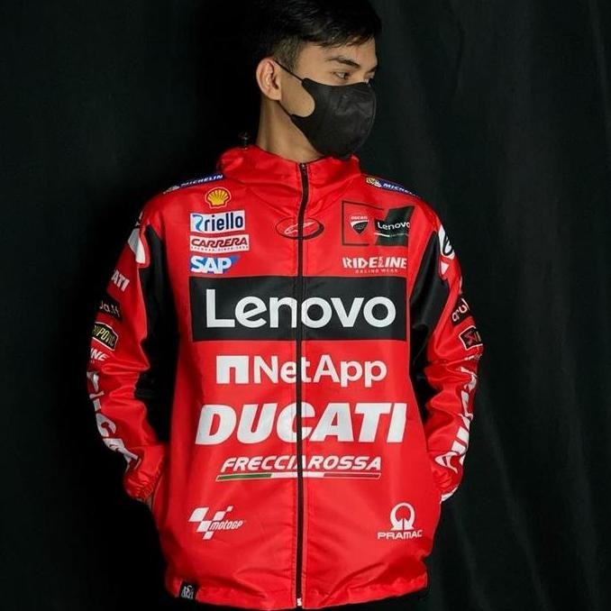 JAKET MOTOGP DUCATI CORSE RACING TEAM HOODIE SUNMORI