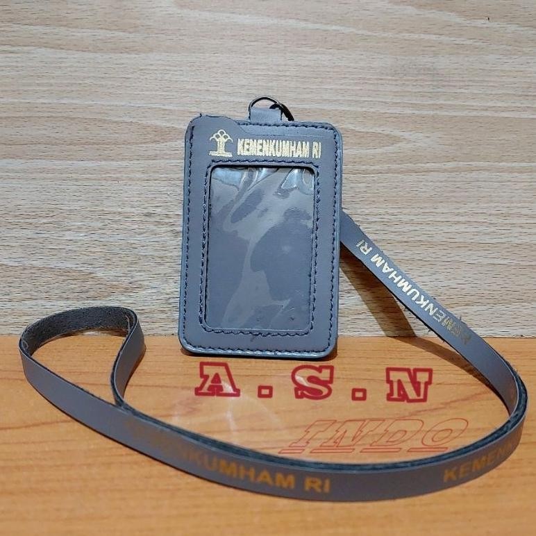 Readyy Id Card Kulit Pengayoman Id Card Kulit Kemenkumham