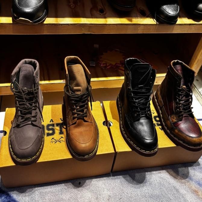 sepatu boot touring sepatu riding sepatu bikers sepatu boot kulit pria