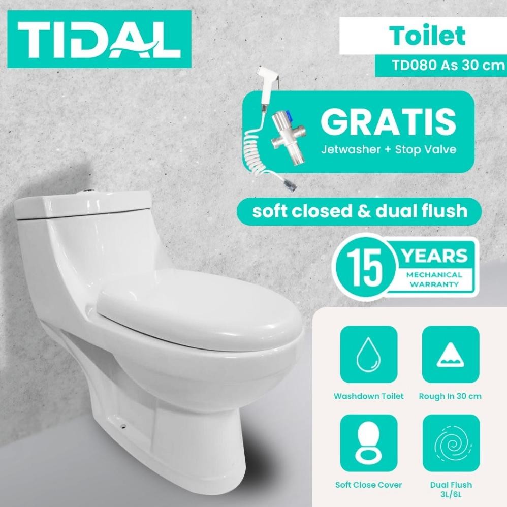 Closet Duduk One Piece Tidal TD080