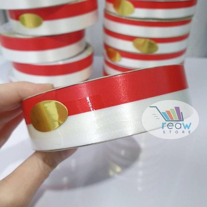 

ready !!! Hiasan Dekorasi Pita Jepang Motif Bendera Merah Putih HUT RI Dirgahayu