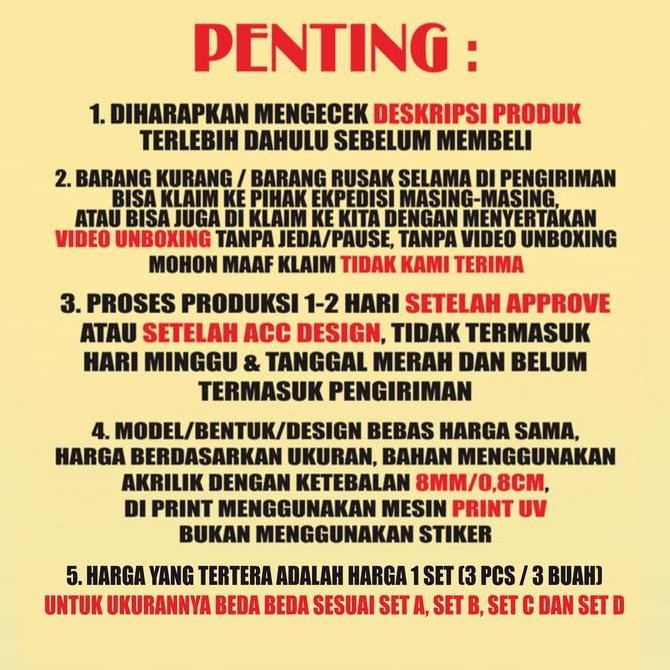 Baru PIALA, TROPI, TROPHY, PIALA AKRILIK, TROPHY AKRILIK PIALA CUSTOM 1 SET