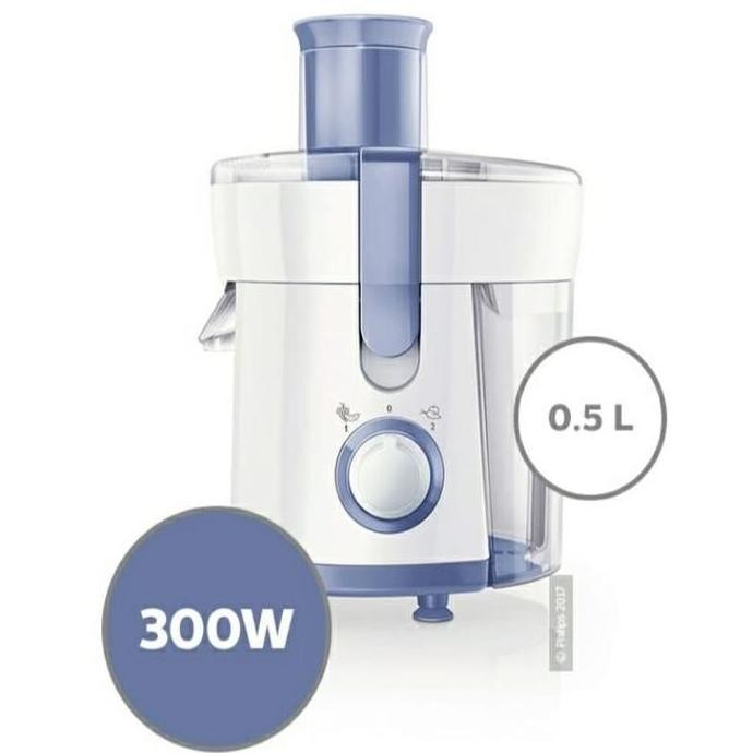Bst Ready Philips Juicer Daily Collection Hr1811 300W 0.5L - Penghasil Jus Buah & Sayur Minimalis & 