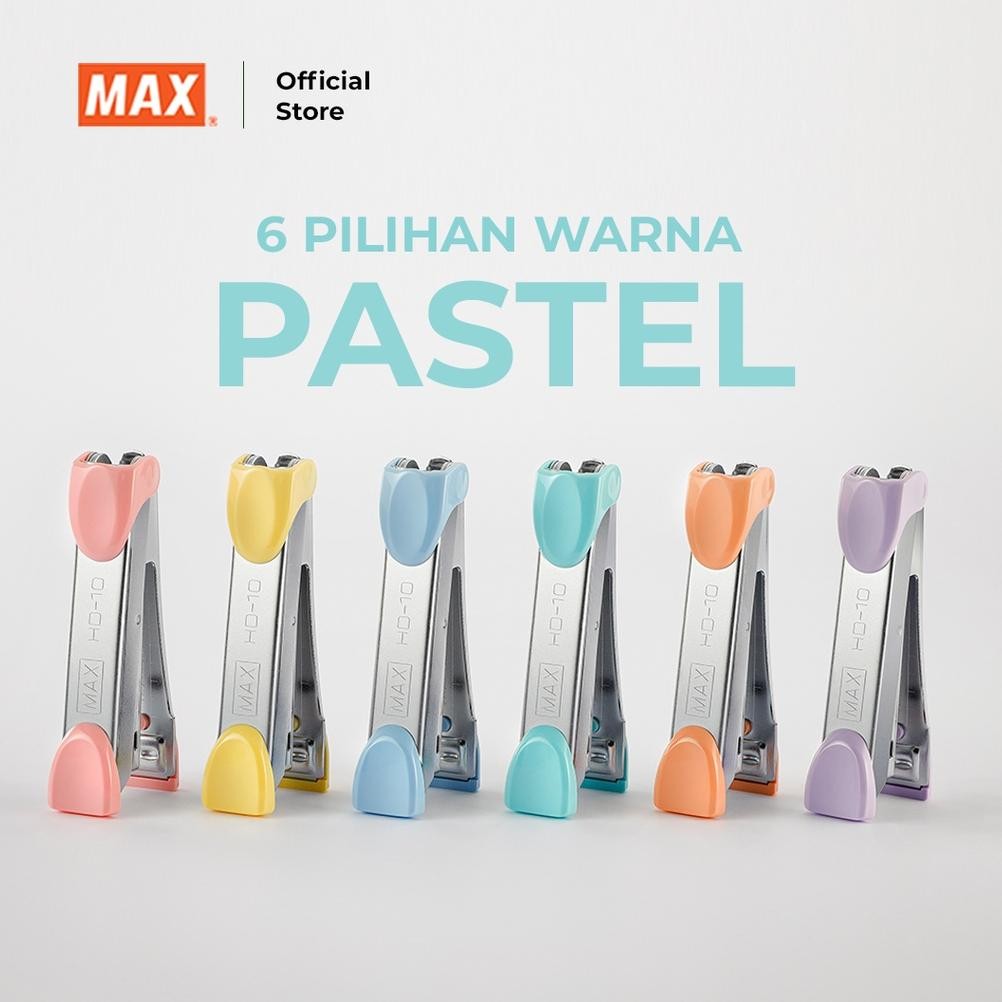 

Readyy!! MAX Stapler Staples Jegrekan Hekter HD10 Max HD-10 Pastel Series Colourful Berwarna