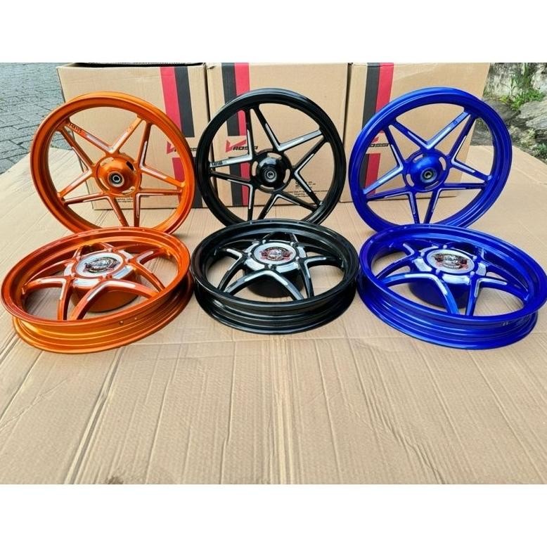 Terlaris Velg Orbit X Bintang Vrossi Beat Scoopy Vario Genio Spacy Vario 125 Vario 150 Mio Smile Mio