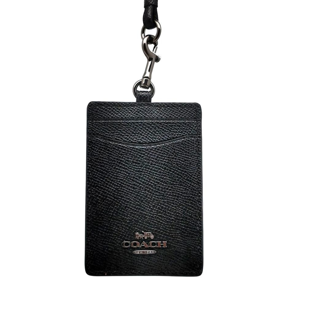 

Readyy!! Original Coach ID Card Holder Landyard Metal Logo