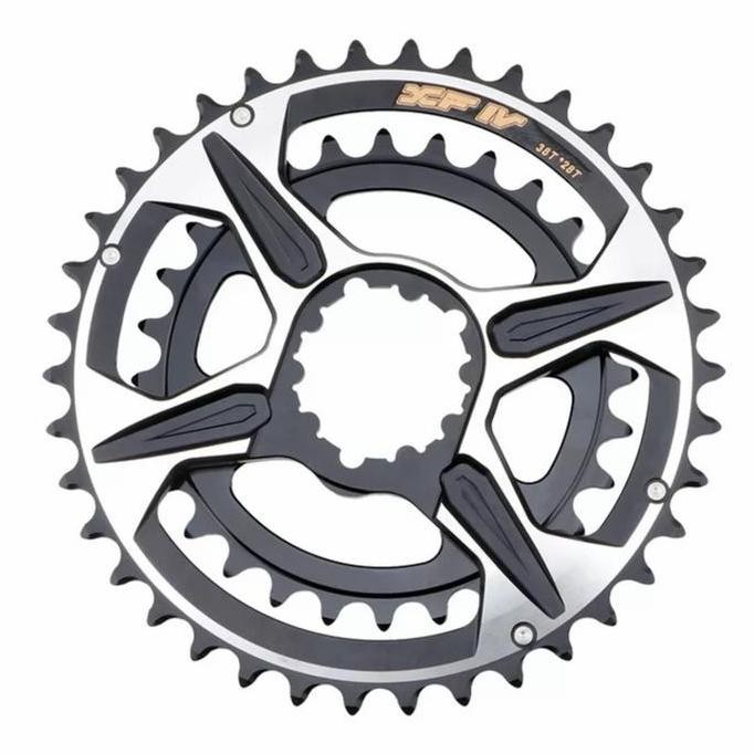 ready Snail GXP Doubel Chainring 38T 28T Chain ring Doubel GXP Direct Mount