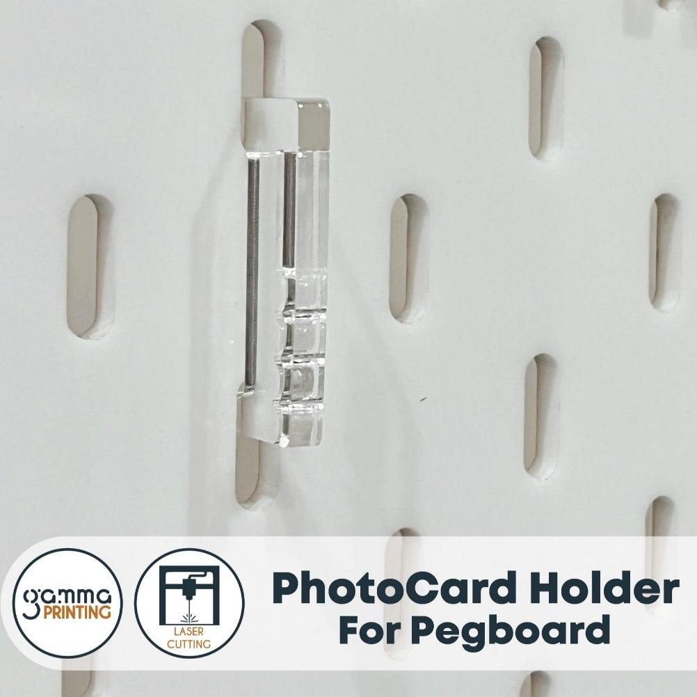 

Pegboard Photo Clip / Paper Clip Photo Card Holder Gamma Pegboard