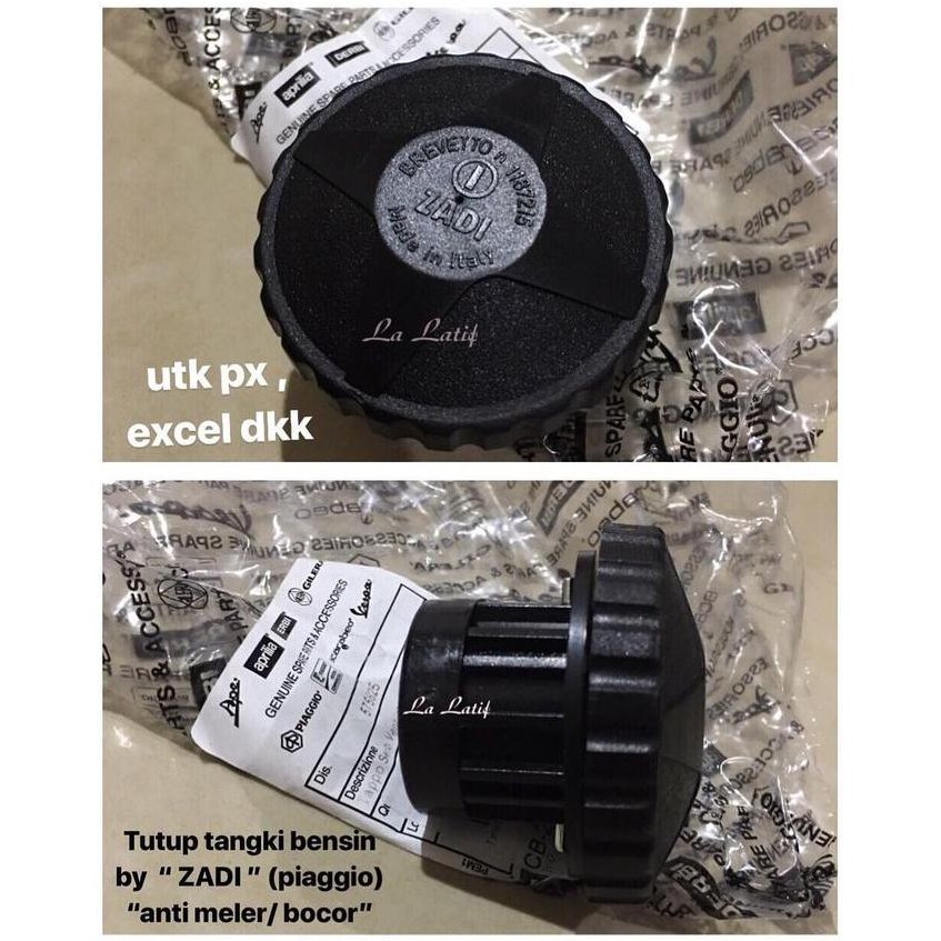 Tutup tangki bensin Zadi utk PX, Exclusive dkk