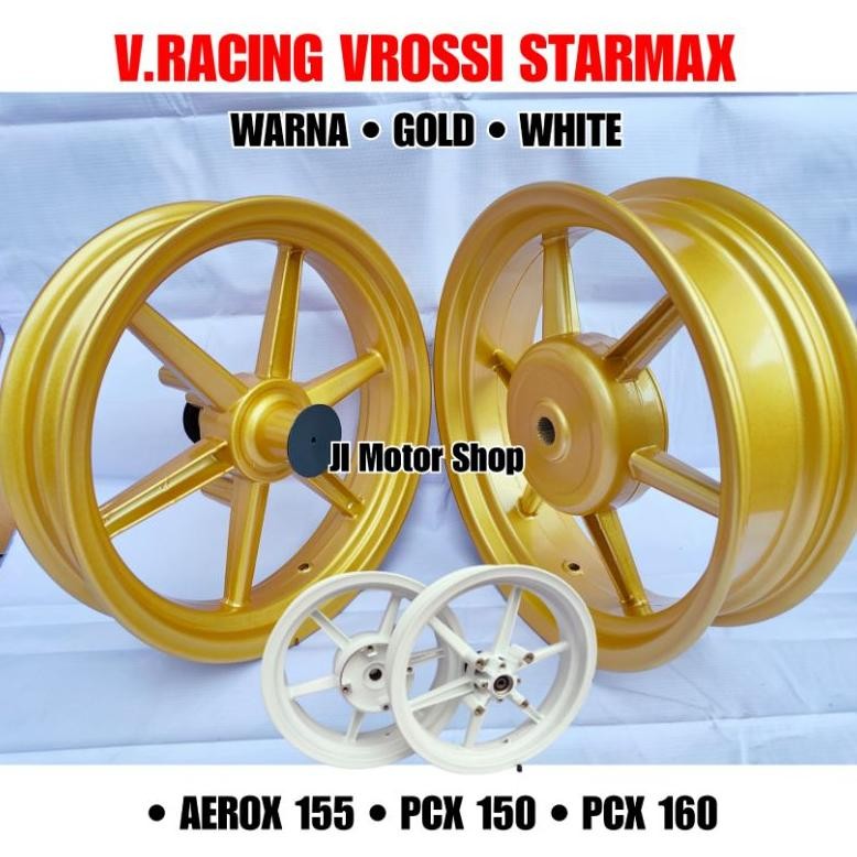 Terlaris Velg Racing Rossi Nmax N-Max Pcx 150 Pcx 160 Aerox 155 Old - New Aerox 155 - Aerox155 Pcx15