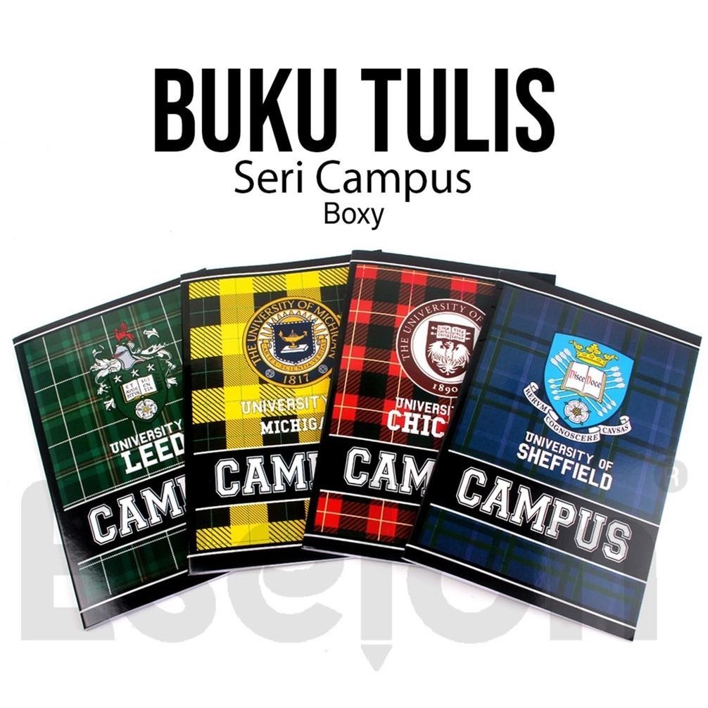 

Limited - 10pcs Buku Tulis Campus 42lbr / 1pak Buku Tulis Boxi campus 42lbr !!
