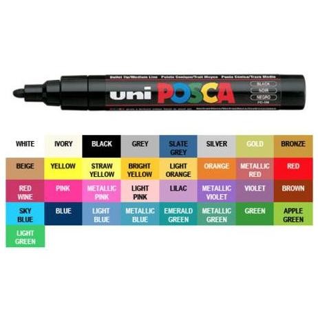 

Flash Sale Uni POSCA PC-5M Marker Pen - Medium Tip Part 2 ~