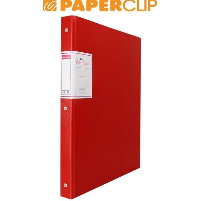 

NEW FILE NOTE A4 MARUMAN ART SPIRAL F486-01 RED