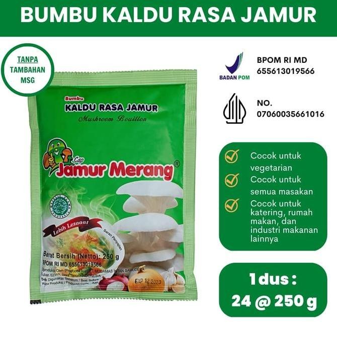 

Bumbu Kaldu Jamur Merang Alami Non Msg 1 Pack Isi 30 Sachet Kaldu Alami Rasa Jamur Bpom Halal