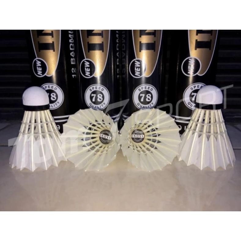Shuttlecock Original INOVA HITAM / BLACK (Kok PB Djarum) Professional Cock Kock Kualitas Impor