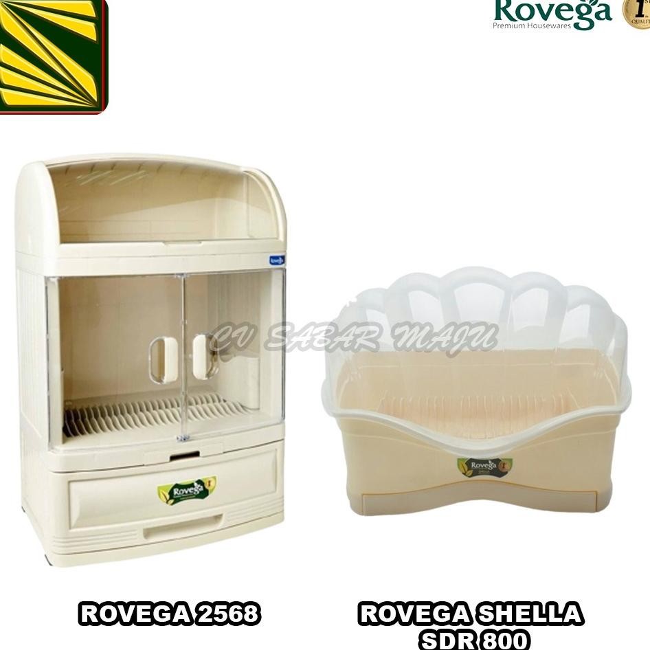 Rovega Rak Piring Sebaguna Rak Piring Plastik Tutup Food Grade