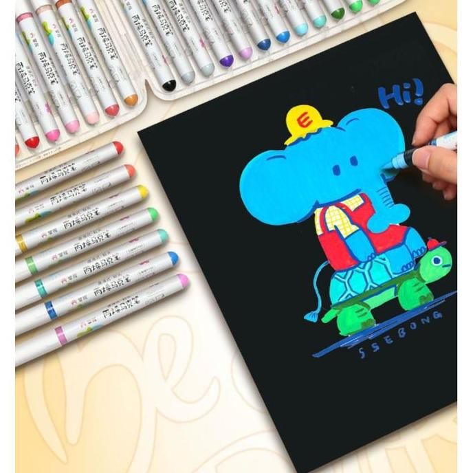 

GRASP 5105 MARKER SET 12/24/36/48 WARNA ORIGINAL DAN TERPERCAYA