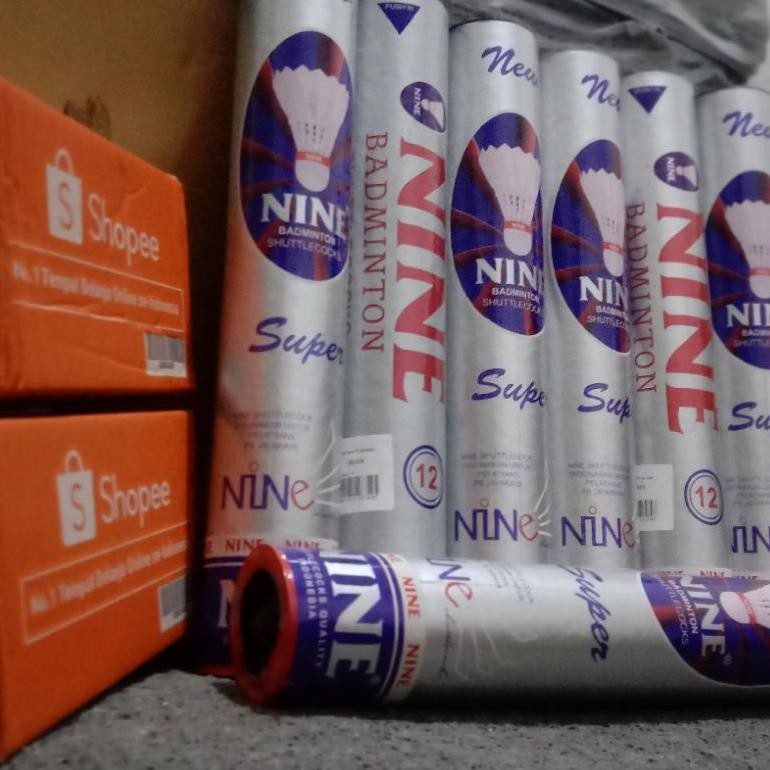 shuttlecock nine silver kok bulutangkis badminton