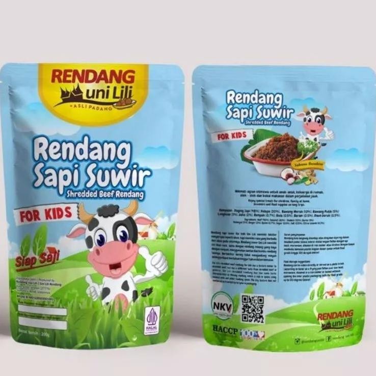

Rendang Sapi Suwir For Kids Tidak Pedas By Rendang Uni Lili Isi 100 Gr
