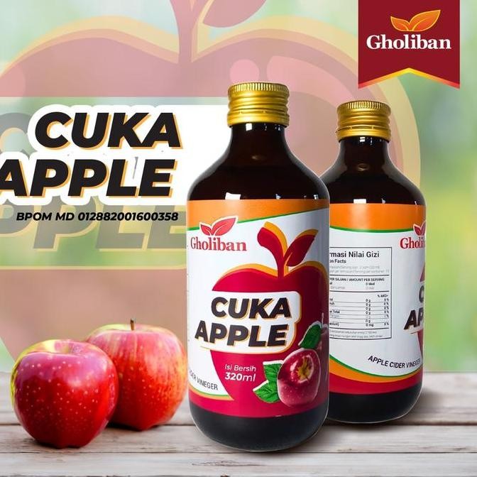 

Cuka Apple Vinegar Gholiban 330Ml Nuterisi Sehat Jantung Kolesterol