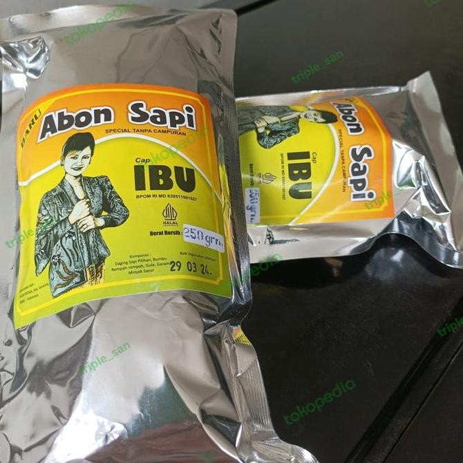 

Abon Sapi Cap Ibu 250Gr #Gratisongkir